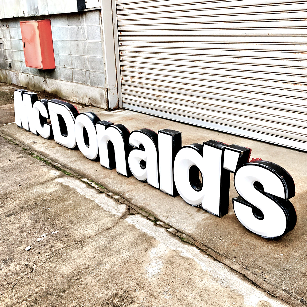 限定特価 マクドナルド McDonald's 看板 ディスプレイ アメリカン雑貨